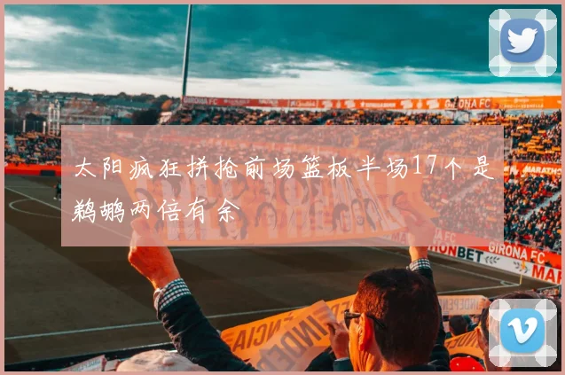 太阳疯狂拼抢前场篮板半场17个是鹈鹕两倍有余